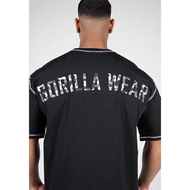 Saginaw Oversized T-Shirt, Black