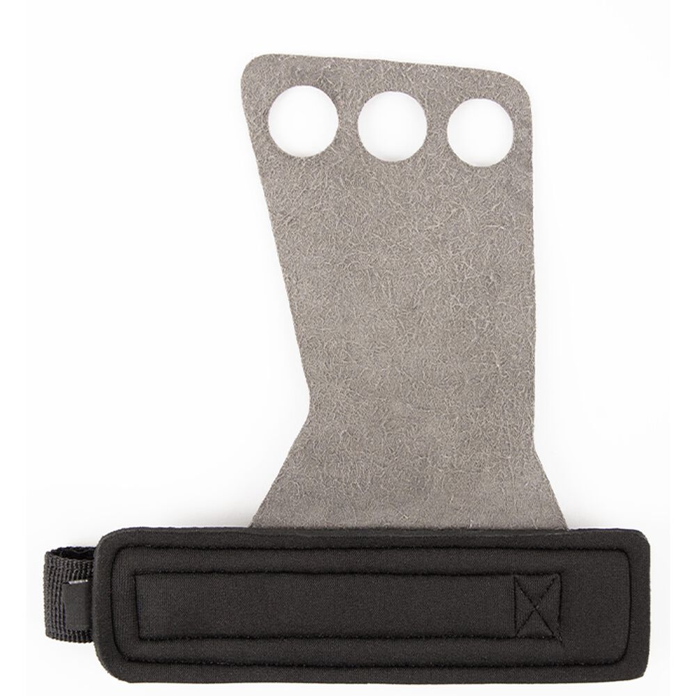 Gorilla Wear 3-Hole Carbon Lifting Grips Svart, bilde 2 av 3