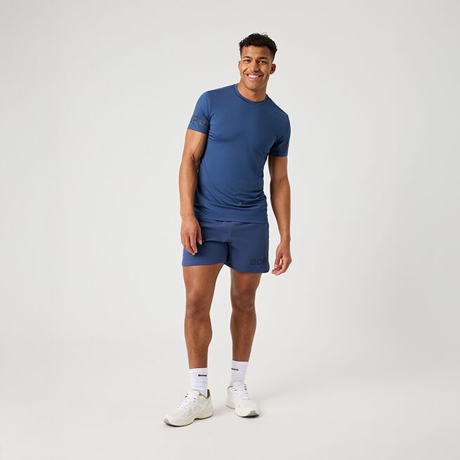 Borg T-shirt Blå