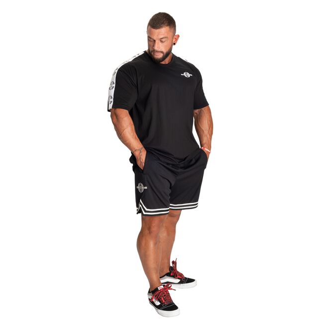 Treningsshorts Svart Hvit