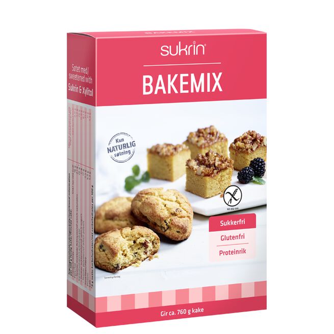 Bakemiks Sukkerfri 340 g