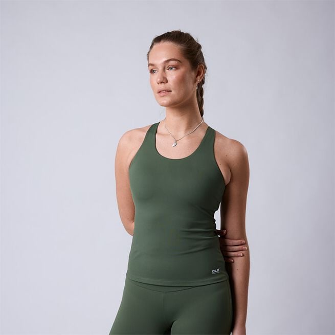 Fuse Singlet 2 in 1 Topp Grønn
