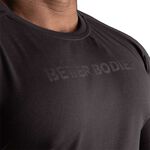 Better Bodies Gym Tapered Tee Black Black