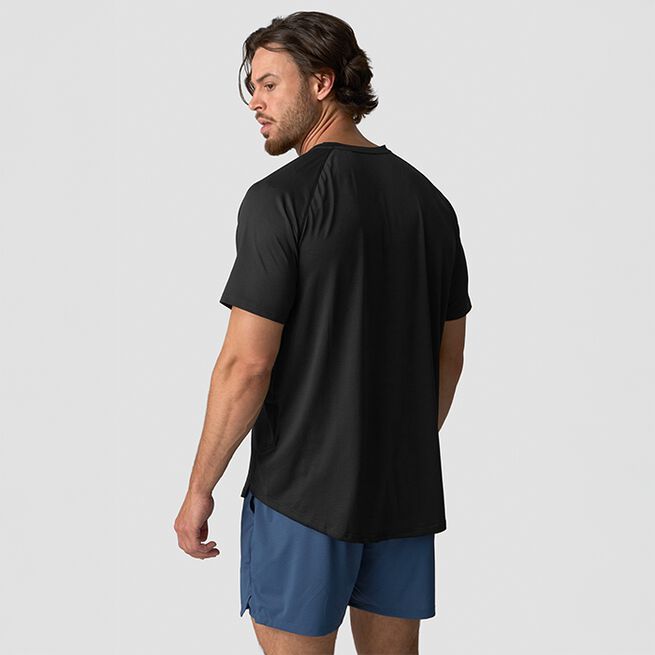 Stride Raglan T-skjorte Svart
