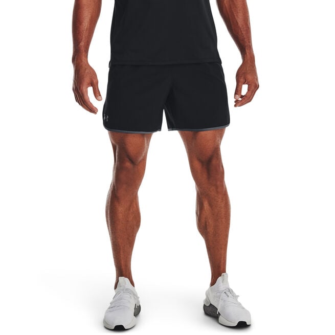 Under Armour UA HIIT Woven 6in Shorts, Black