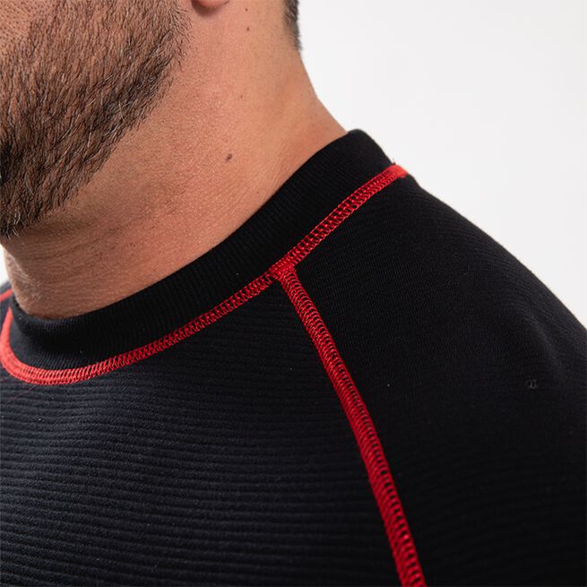 Finley Oversized T-skjorte Svart Rød