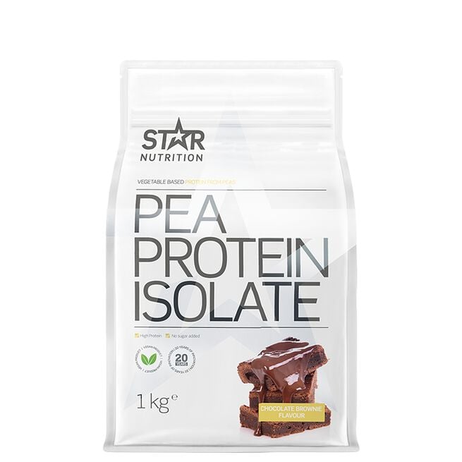 Pea Protein Isolate, 1 kg, Chocolate brownie 
