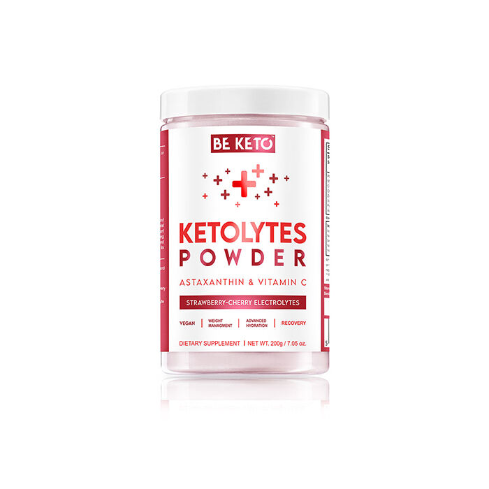 KETO Electrolytes Powder 200 g Strawberry Cherry