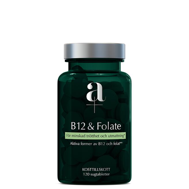 Alpha Plus B12 Och Folat 120 sugtabletter