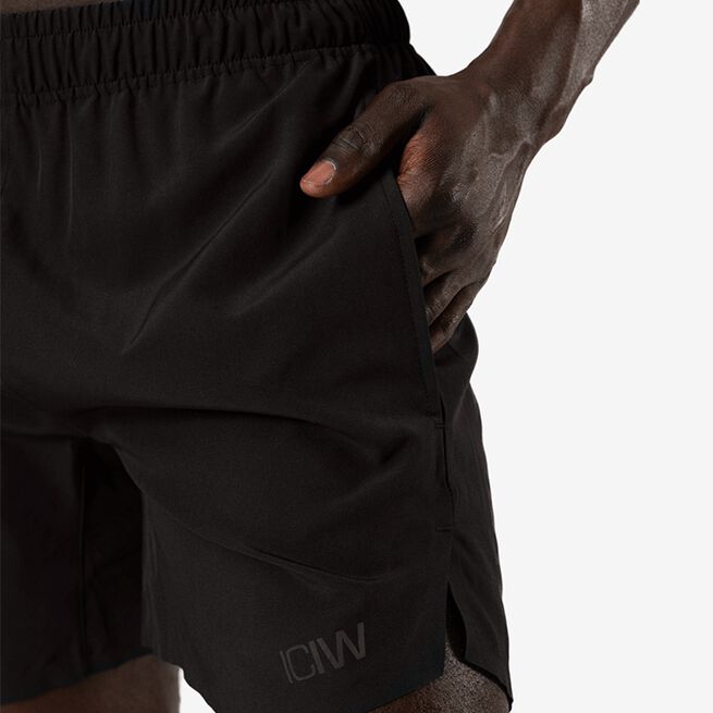 ICIW Training 15 cm Shorts, Black