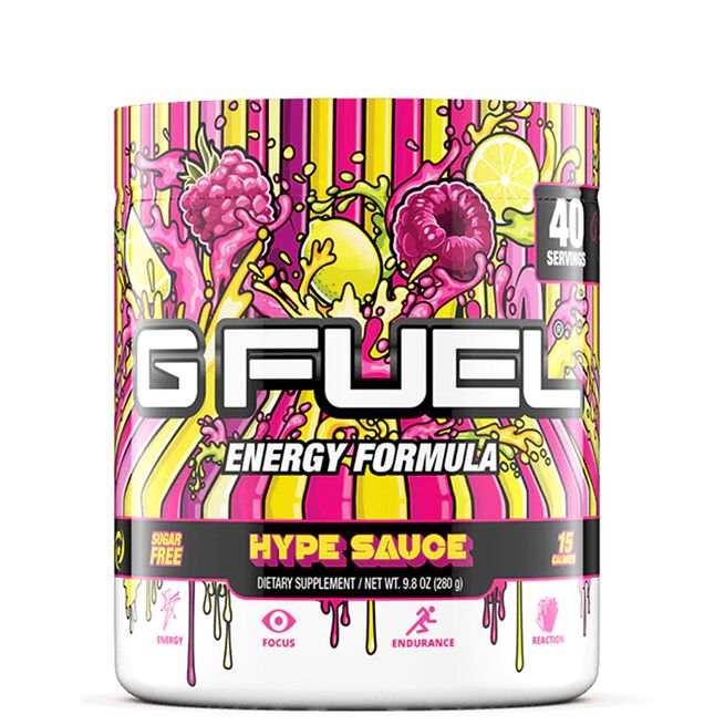 G Fuel Energy Formula Energidrikkpulver 40 porsjoner Hype Sauce