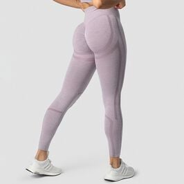 Rush Seamless Tights, Lilac Melange Rush Seamless Tights Lilla