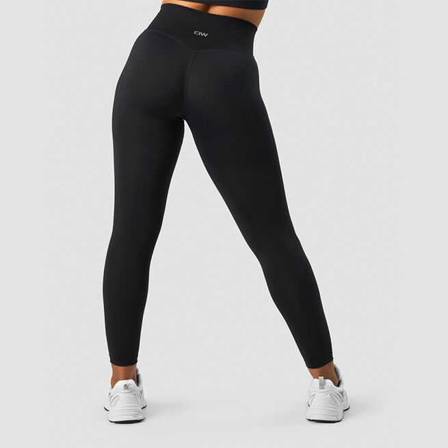 Define Sømløs Treningstights Svart