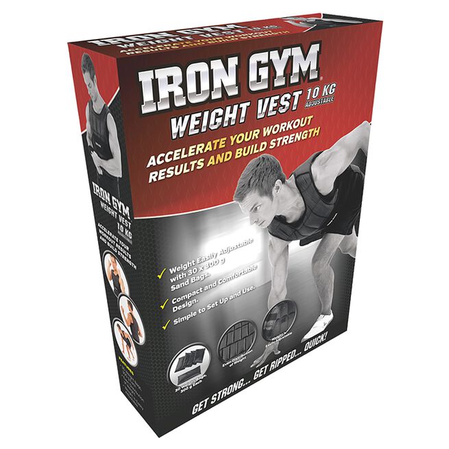 Iron Gym Weight Vest, 10 kg 