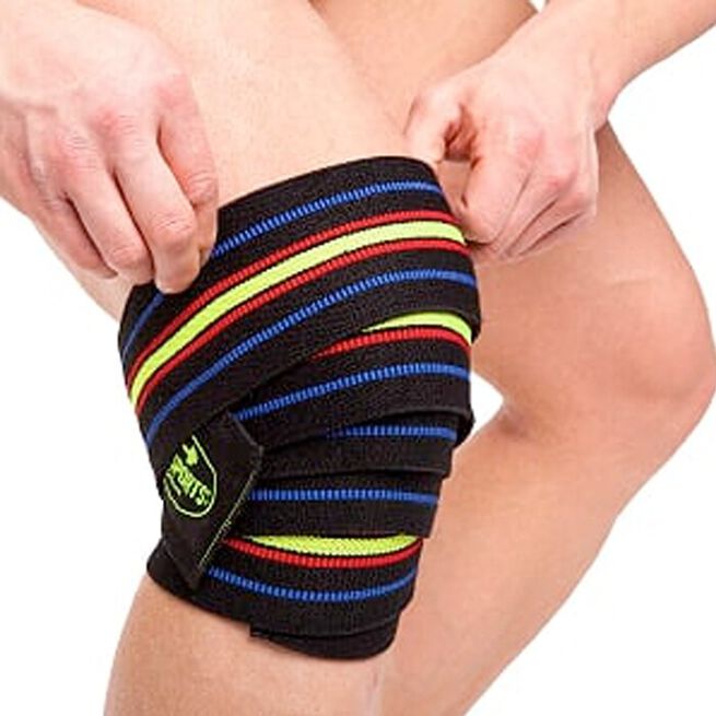 Knestøtte Wraps Flerfarget 2,5 m