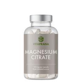 Magnesium, 100 Kapsler  Magnesiumsitrat 125 mg 100 kapsler