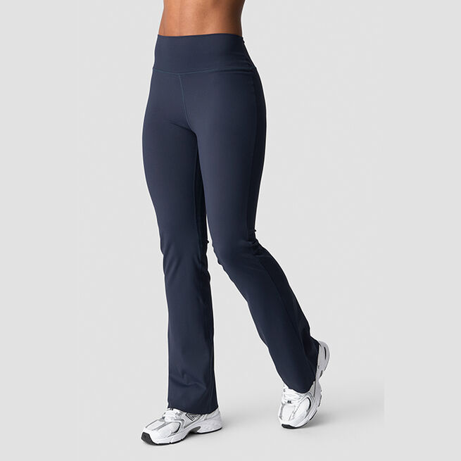 Nimble Flared Tights Marinblå