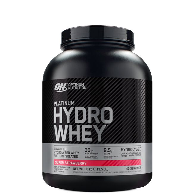 Platinum Hydro Whey, 1,6 kg, Super Strawberry 