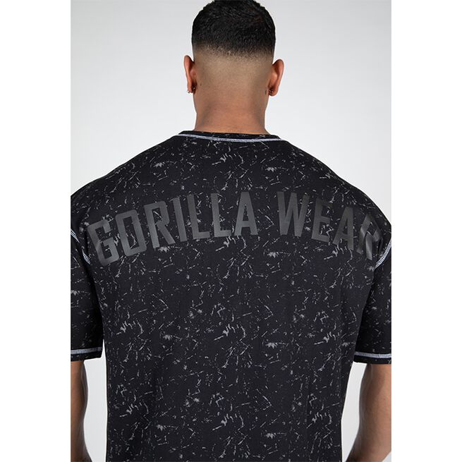 Saginaw Oversized T-Shirt, Washed Black