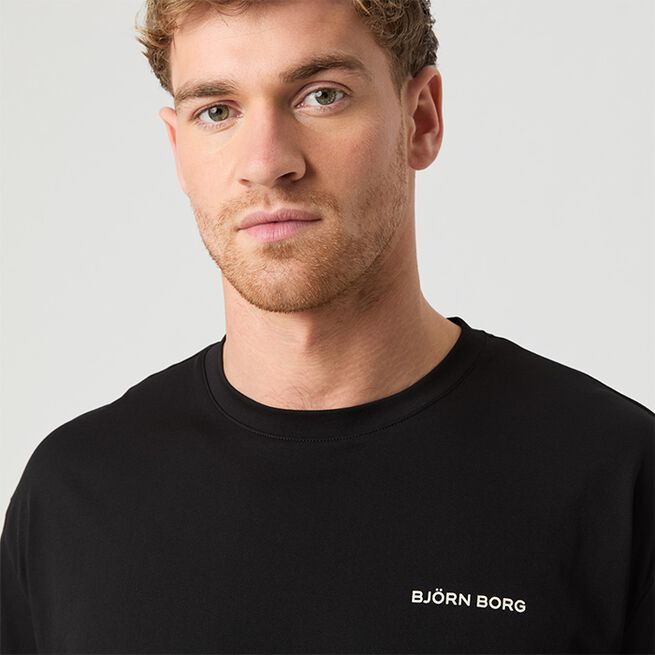 Oversized T-skjorte Svart