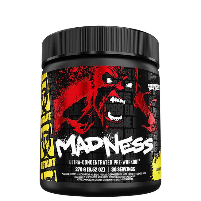 Madness PWO 30 porsjoner Roadside Lemonade - 30 servings