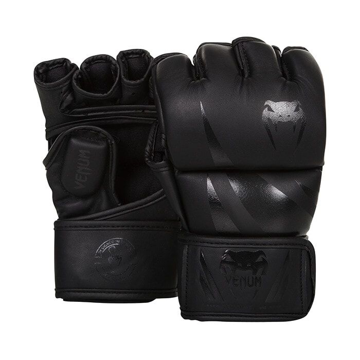 Venum Challenger MMA-Hansker, Svart/Svart