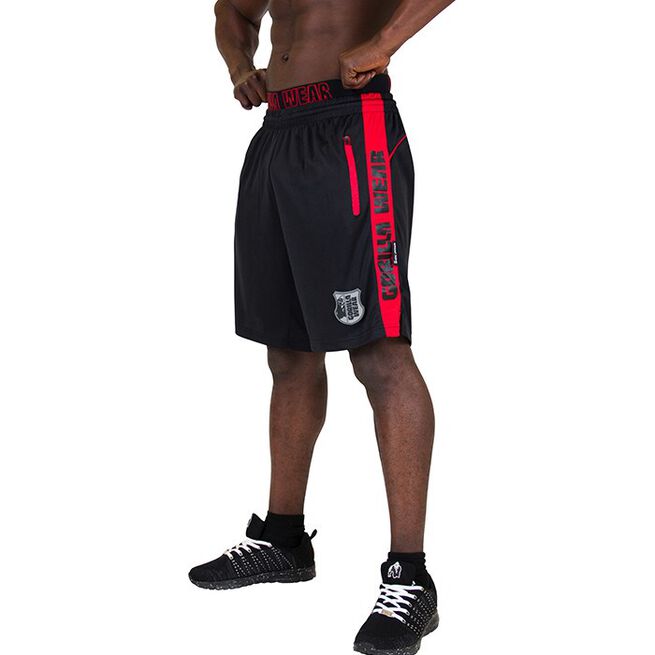 Shelby Shorts, Black/Red, XL 