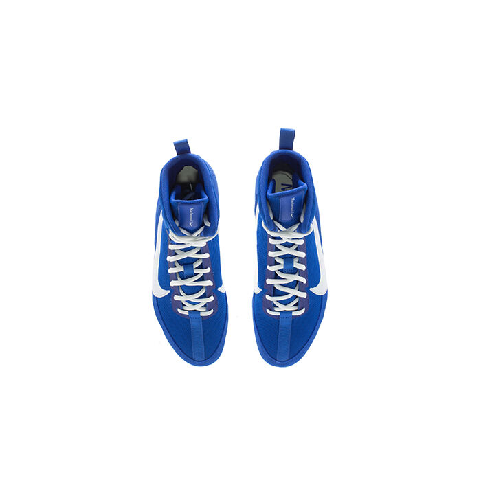 Nike Machomai 3 Boksesko Bl&aring; Hvit