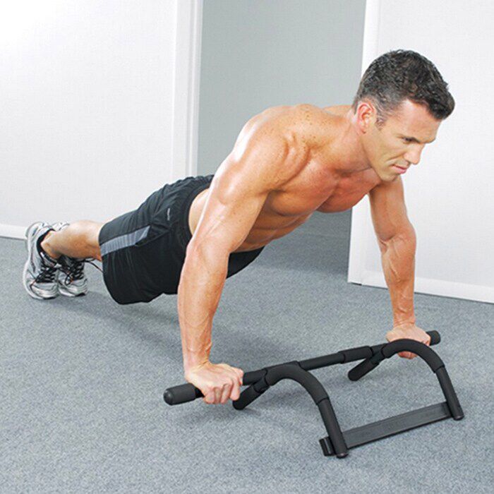 Iron gym express total online upper body workout bar