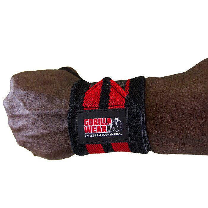 Wrist Wraps Pro Svart/R&oslash;d