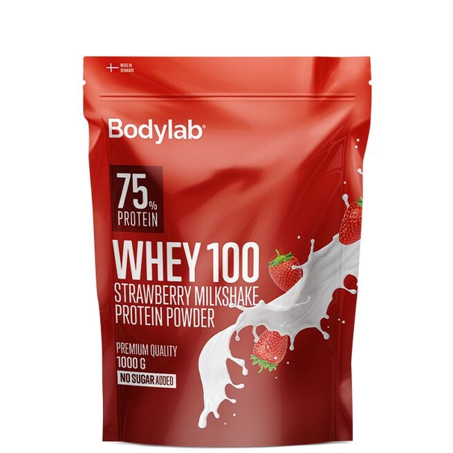 Whey100 1000 g Strawberry Milkshake