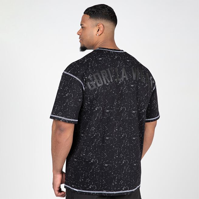 Saginaw Oversized T-Shirt, Washed Black
