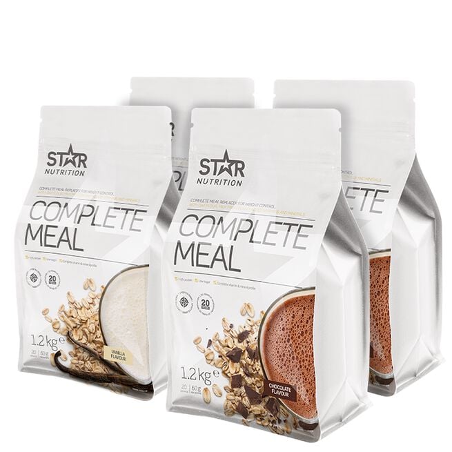 4 x Complete Meal Måltidserstatning 1,2 kg