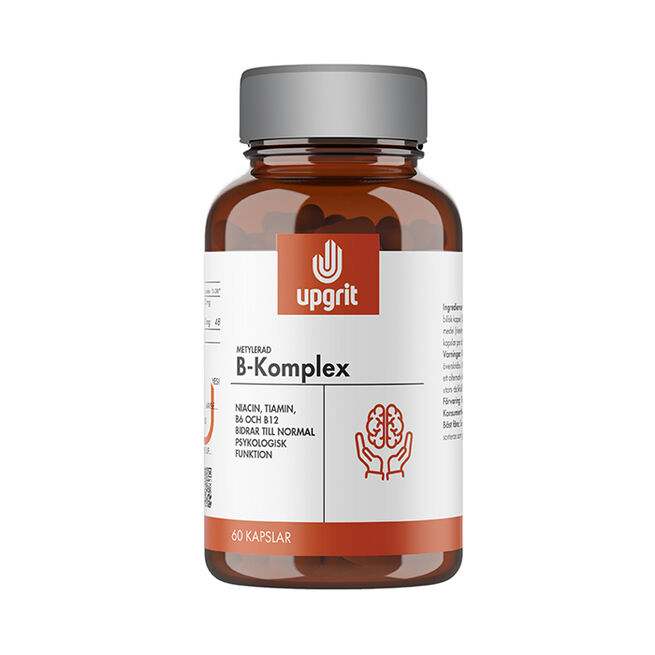 B-Komplex Metylerad 60 kapsler