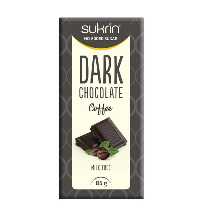 Sukrin Mörk Choklad 65% Med Kaffe 85 g