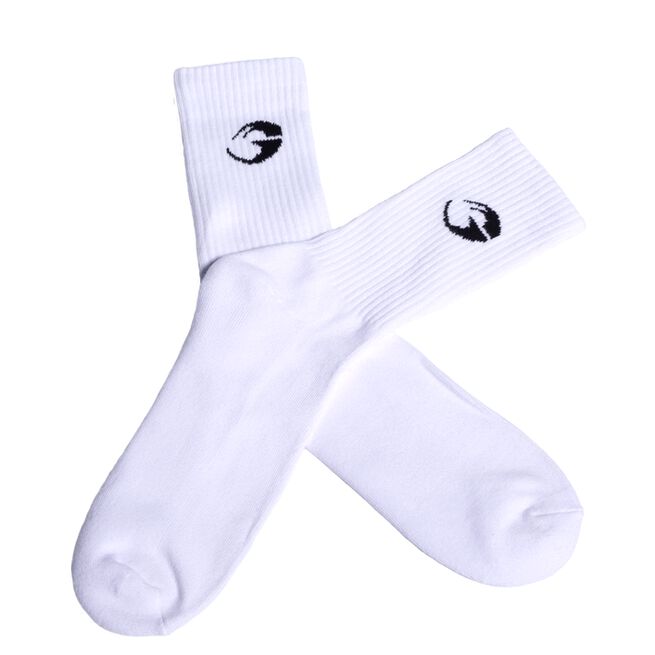 Gasp Crew Socks 1-pack, White