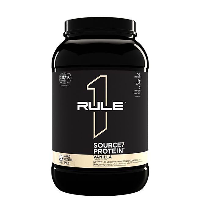 R1 Source 7 Protein Gelato Series Rule One Proteins Vanilla