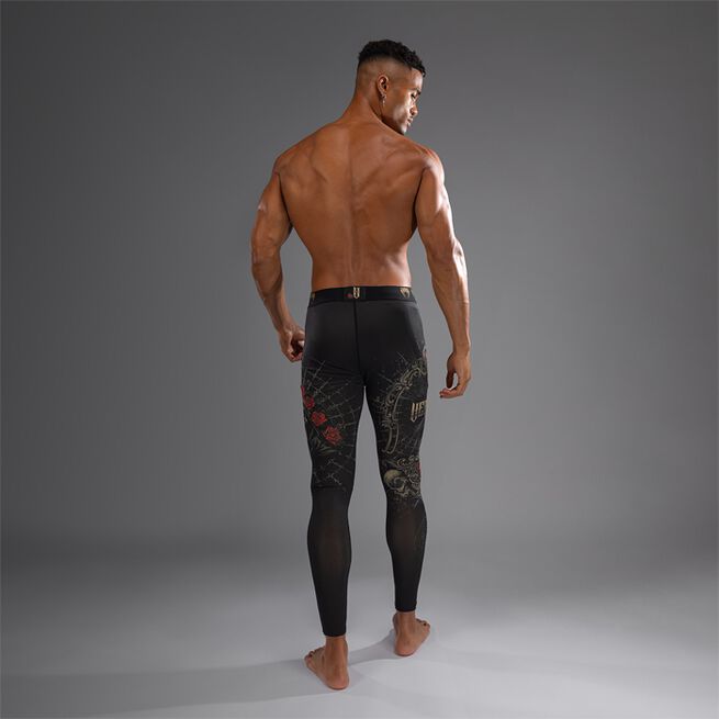 Santa Muerte 5.0 Tights Svart Gull