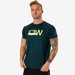 Mesh Training T-shirt, Vivid Green Melange, S 