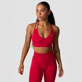 Define Seamless V-shape Sports Bra, Red Cherry, L  Define Sømløs V-formet Sports-BH Rød