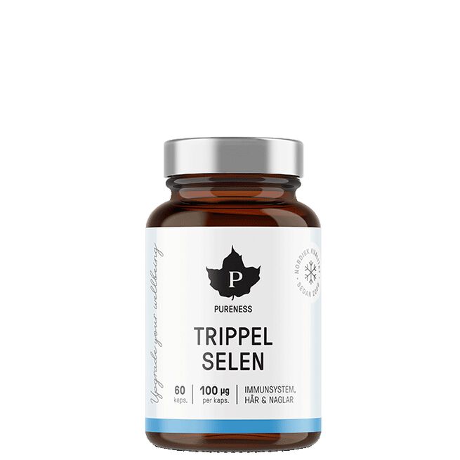 Trippel Selen 60 kapsler