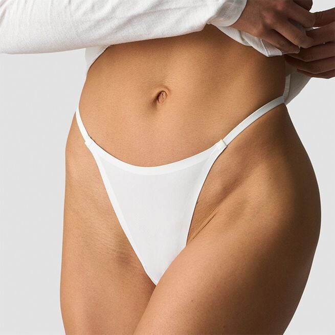 Invisible Tanga Truse 3-pakk Hvit