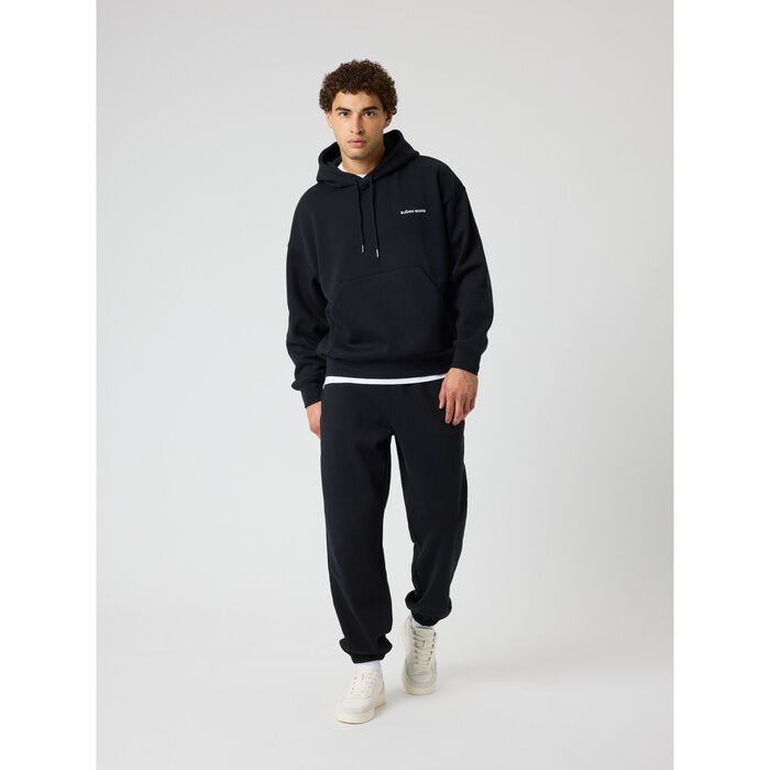 Borg Oversized Hettegenser Svart