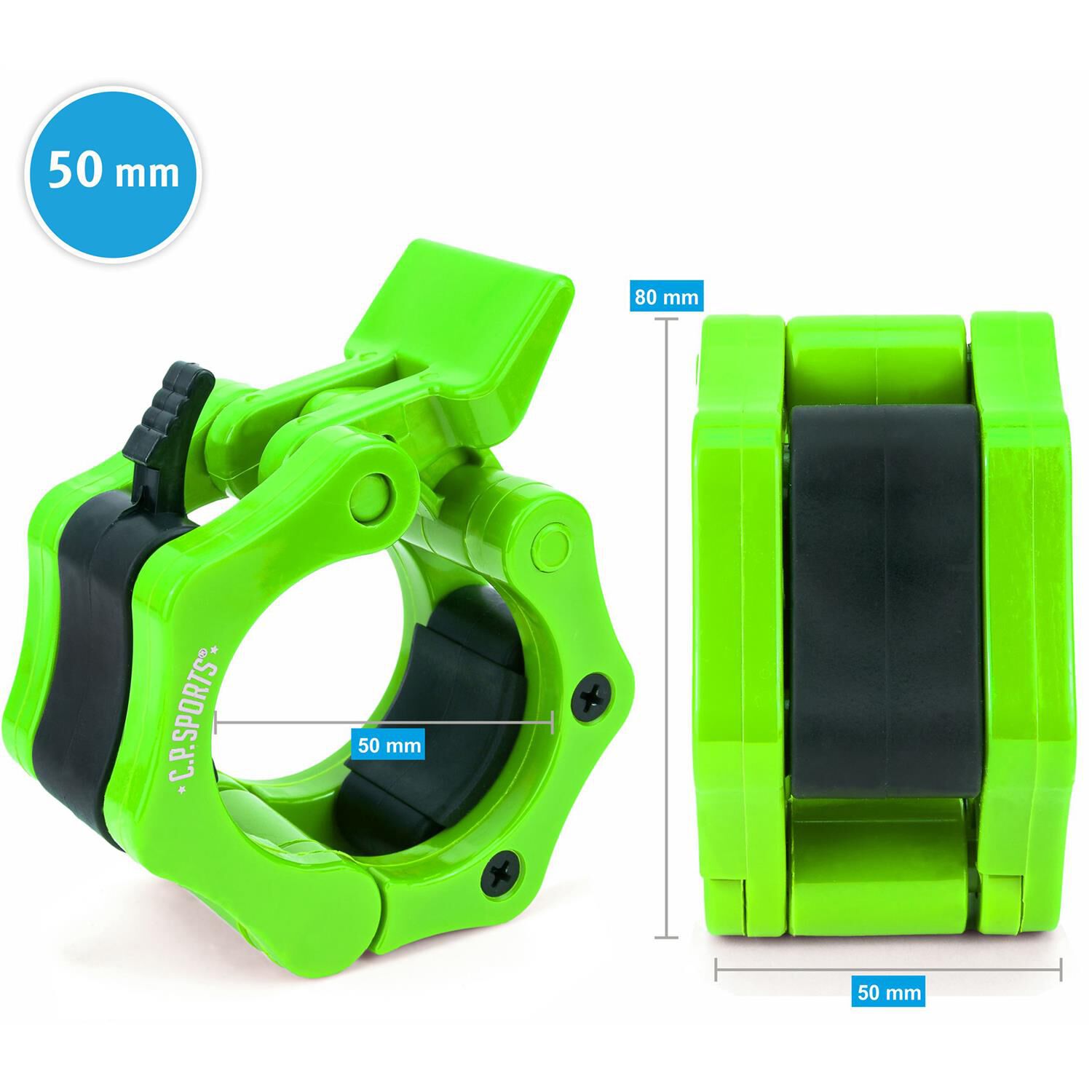 Jaw Lock l&aring;sklemmer 50 mm Gr&oslash;nn  