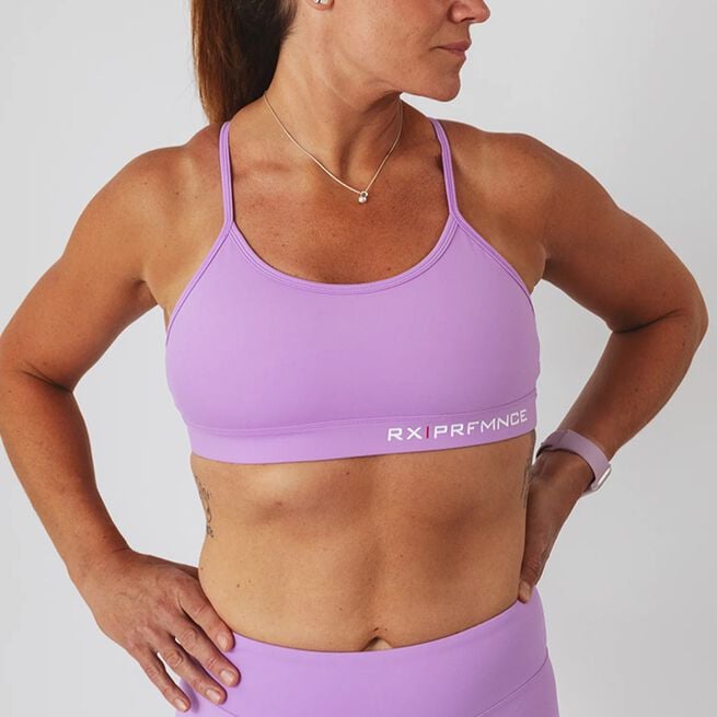 RX Performance Barbara Sports Bra, Lilac