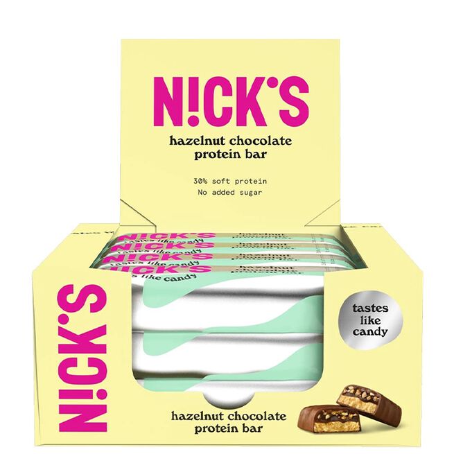 12 x Proteinbar 50 g Hasselnöt och choklad