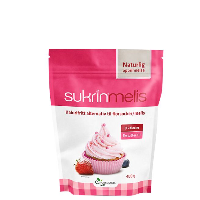 Sukrin Melis Melis-erstatning 400 g