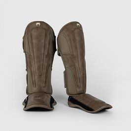 Venum Impact Evo Scales Shinguards Brown, L  Impact Evo Scales Leggbeskyttere Brun