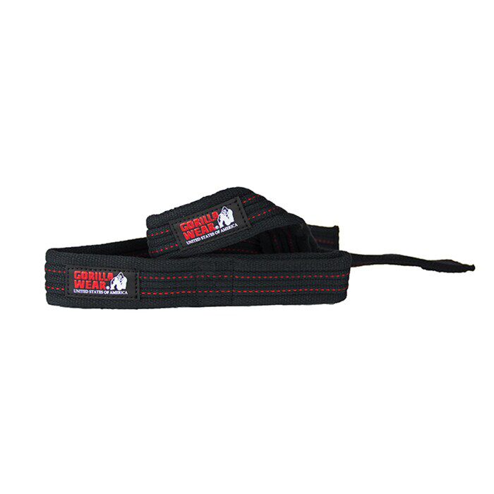 Hardcore Lifting Straps Svart/R&oslash;d