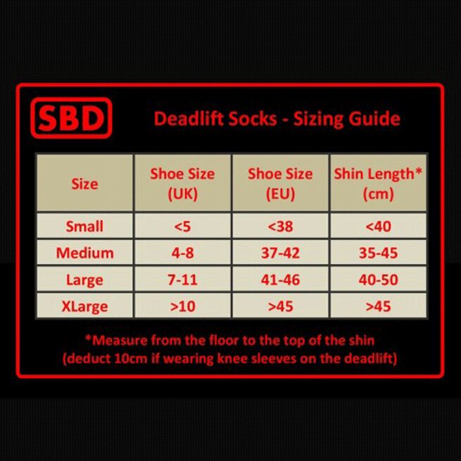 SBD Deadlift Socks 2020